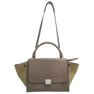Celine Trapeze Tricolor Handbag Shoulder Bag